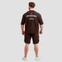Tričko Oversized Unstoppable Brown - GymBeam XL
