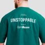 Tričko Oversized Unstoppable Green - GymBeam M