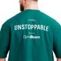 Tričko Oversized Unstoppable Green - GymBeam M