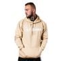 Mikina PRO Hoodie Sand - GymBeam L - cream