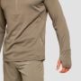 Bežecká mikina 1/2 Zip Pulse Vetiver - GymBeam XXL