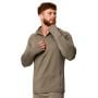 Bežecká mikina 1/2 Zip Pulse Vetiver - GymBeam XXL