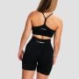 Bezšvová športová podprsenka Sculpt Black- GymBeam XL