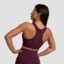 Športová podprsenka Mesh Panel Eggplant - GymBeam XS
