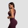 Športová podprsenka Mesh Panel Eggplant - GymBeam XS
