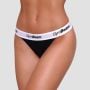 Nohavičky Tanga 3Pack Black - GymBeam M