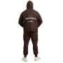 Mikina Unstoppable Brown - GymBeam XL