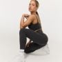 Dámske legíny BEAT Charcoal - GymBeam L