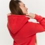 Dámska Longline mikina Limitless Hot Red - GymBeam XXL