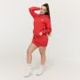 Dámska Longline mikina Limitless Hot Red - GymBeam XXL