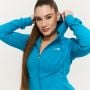 Dámska mikina so zipsom Limitless Aquamarine - GymBeam S