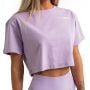Dámske tričko Cropped Limitless Lavender - GymBeam S