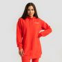 Dámska Longline mikina Limitless Hot Red - GymBeam S