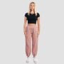 Dámske tričko Cropped Aura Black - GymBeam XL