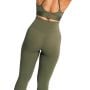 Dámske legíny Combat Olive Grey - GymBeam S