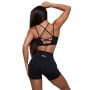Dámske šortky FIT Black - GymBeam S