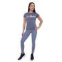 Dámske Tričko Mesh Essence Denim Blue - GymBeam S