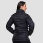 Dámska bunda Puffer Black/Orange - GymBeam M