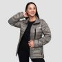 Dámska bunda Puffer Vetiver/Black - GymBeam XL