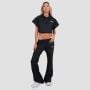 Dámska mikina Cropped Relay Black - GymBeam S