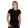Dámske tričko Ribbed Black - STRIX M