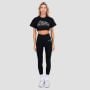 Dámske cropped tričko Thrive Black - GymBeam M