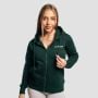Dámska mikina Zipper Hoodie Pine - GymBeam M