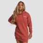 Dámska longline mikina Limitless Cinnamon - GymBeam M