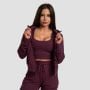 Dámska mikina Zip-up TRN Eggplant - GymBeam XS