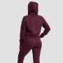 Dámska mikina Zip-up TRN Eggplant - GymBeam XS