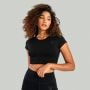 Dámske tričko Essential CropTop Black - STRIX L