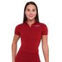 Dámske tričko Cropped Ignite Dark Red - GymBeam M