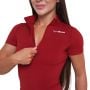 Dámske tričko Cropped Ignite Dark Red - GymBeam M