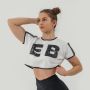 Dámske tričko Oversized Crop Top Game On White - NEBBIA S