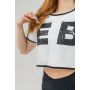 Dámske tričko Oversized Crop Top Game On White - NEBBIA S