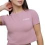 Dámske tričko Cropped Agile Woodrose - GymBeam L