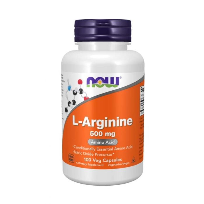 L-Arginín 500 mg - NOW Foods