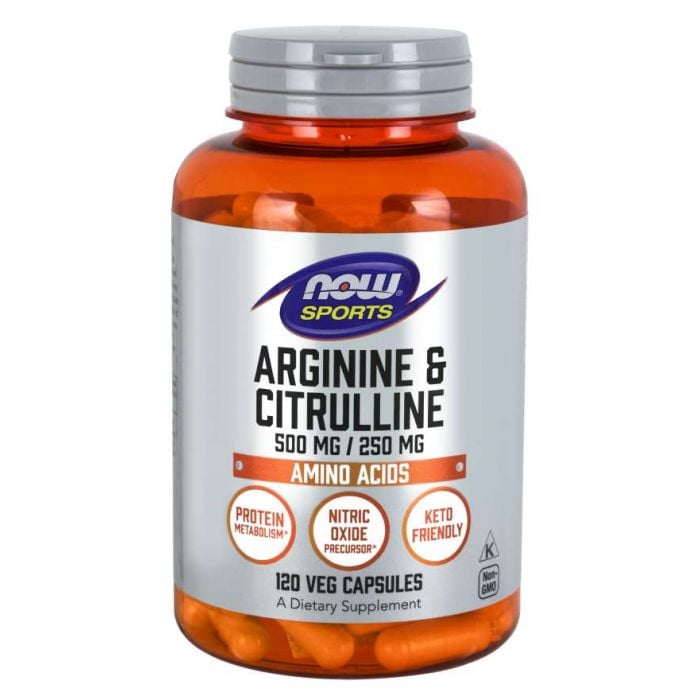 Arginín & Citrulín 500 mg / 250 mg - NOW Foods