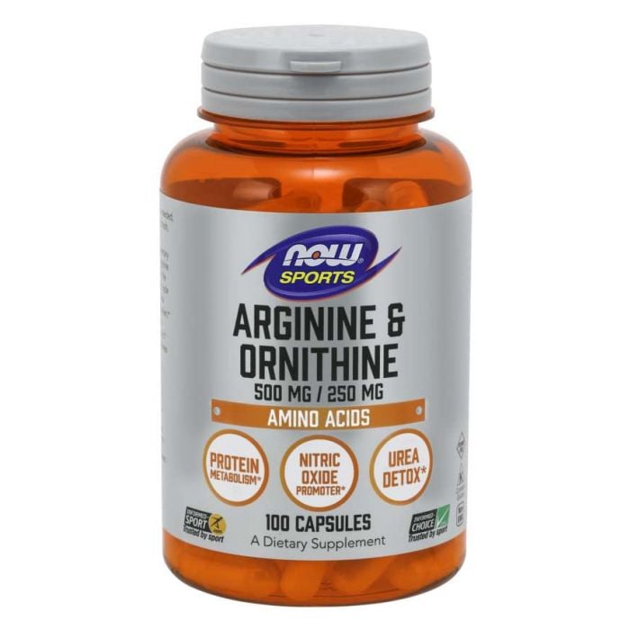 Arginín & Ornitín - NOW Foods