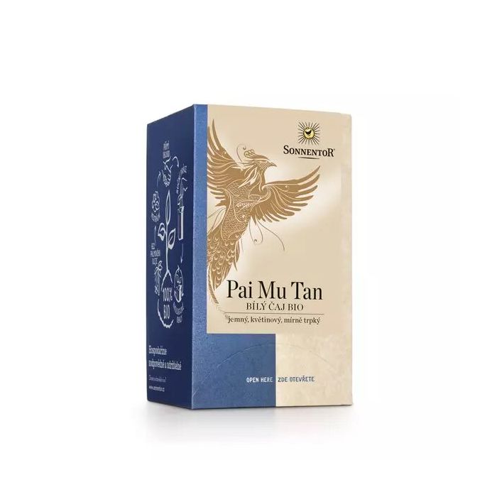 BIO Biely čaj Pai Mu Tan 18x1g - Sonnentor