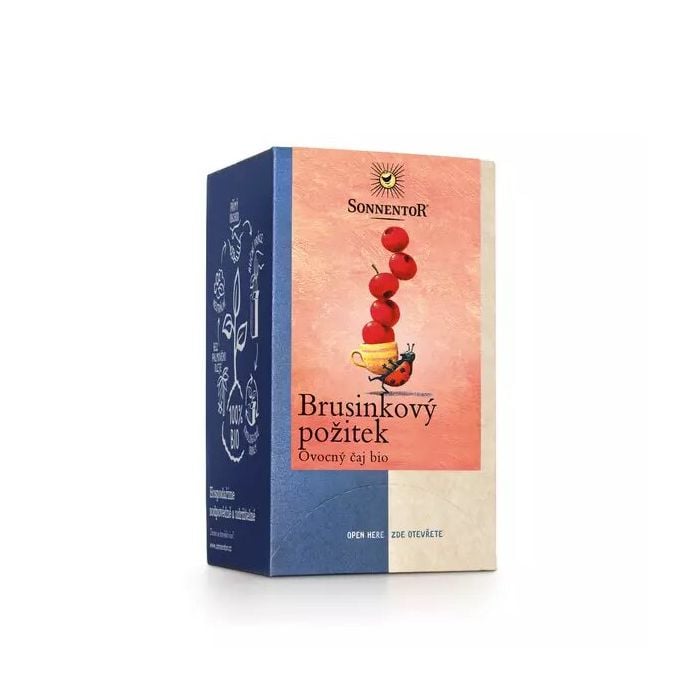 BIO Cranberry Pleasure Fruit Tea 18x2,8g - Sonnentor