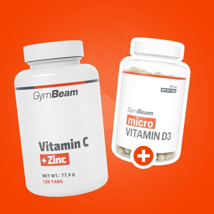 Vitamín C + zinek - GymBeam Obrázek