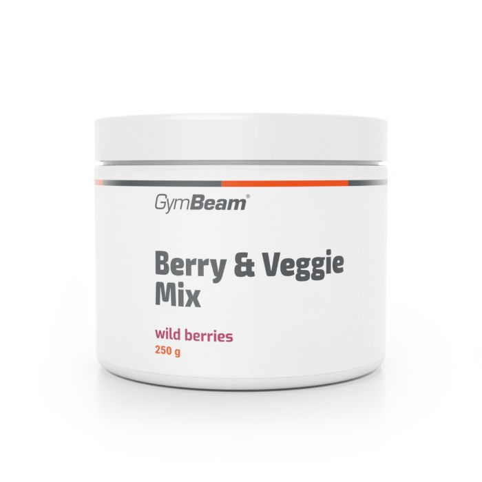 GymBeam - Berry & Veggie Mix lesné ovocie