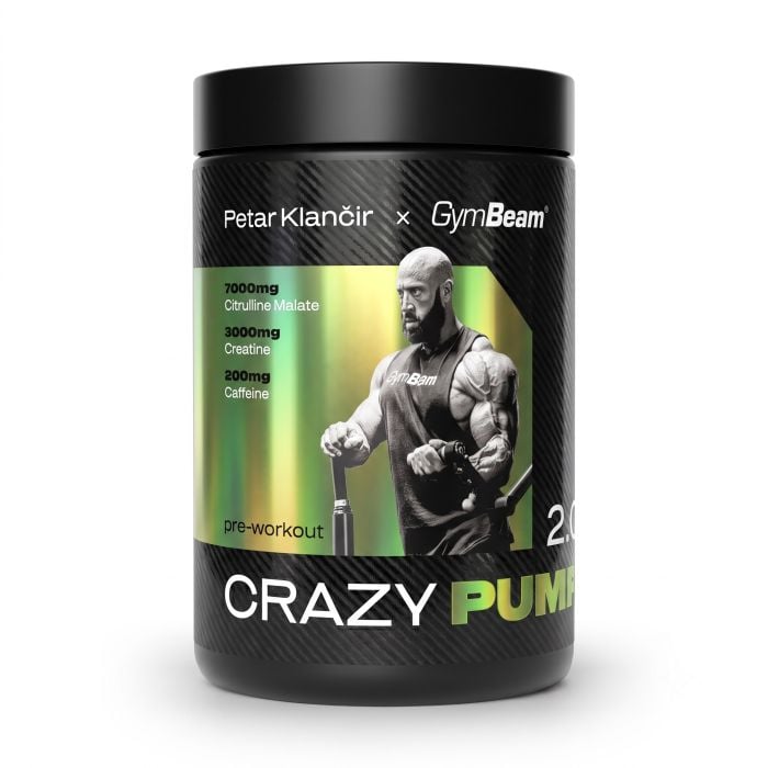GymBeam - Crazy Pump 2.0 zelené jablko