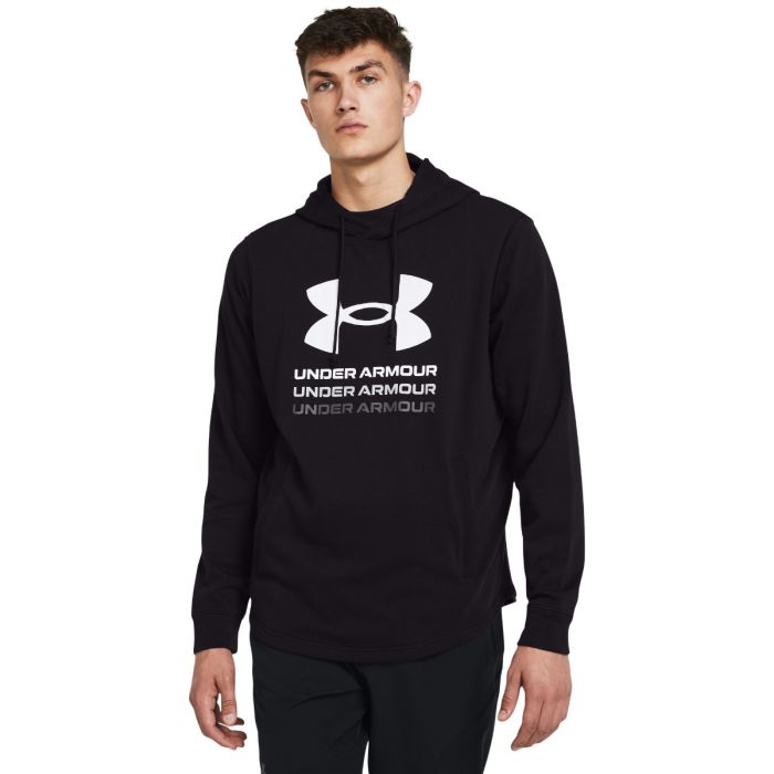 Mikina Rival Terry Graphic HD Black - Under Armour