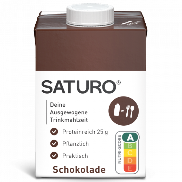 SATURO Meal Replacement Drink 500 ml vanilka