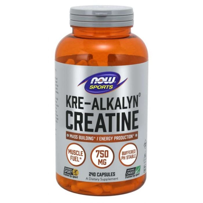 Kre-Alkalyn® Kreatín - NOW Foods