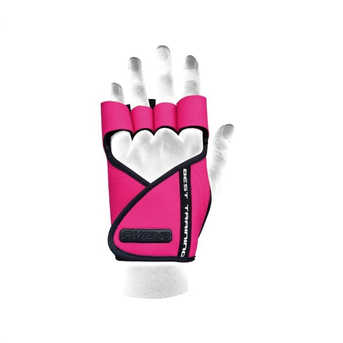 Dámske fitness rukavice Lady Motivation Pink - Chiba