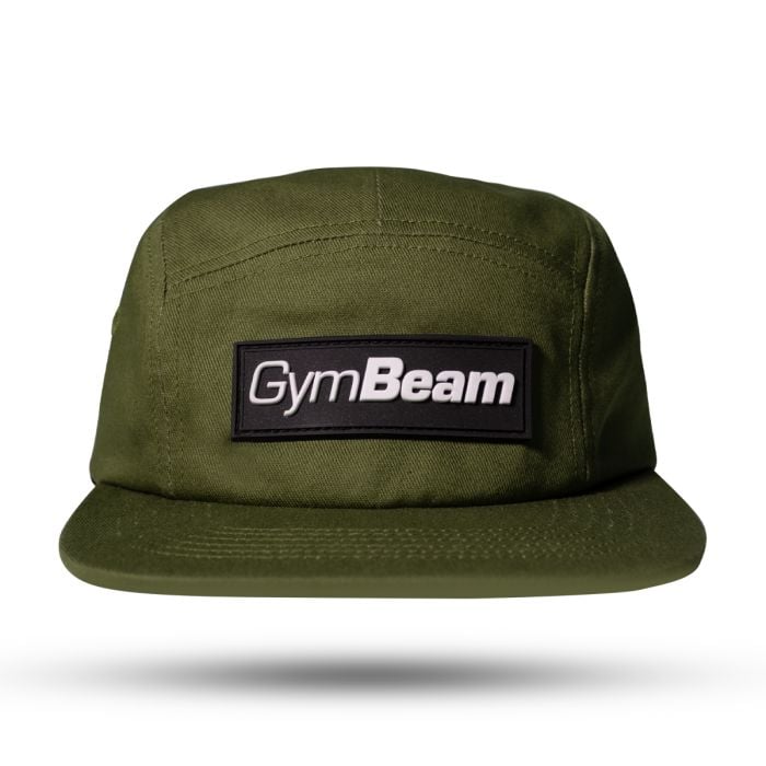 E-shop GymBeam Šiltovka 5Panel cap Military Green