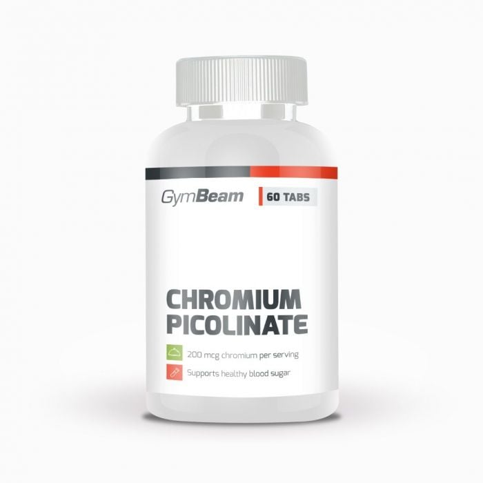 GymBeam Chromium Picolinate 60 tab. bez príchute